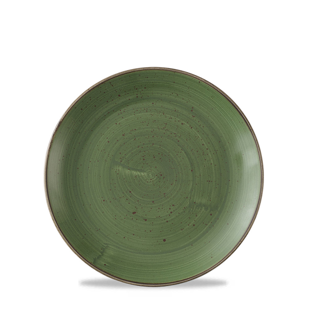 CHURCHILL Stonecast Coupe Plate Ø 16,5 cm Sorrel Green