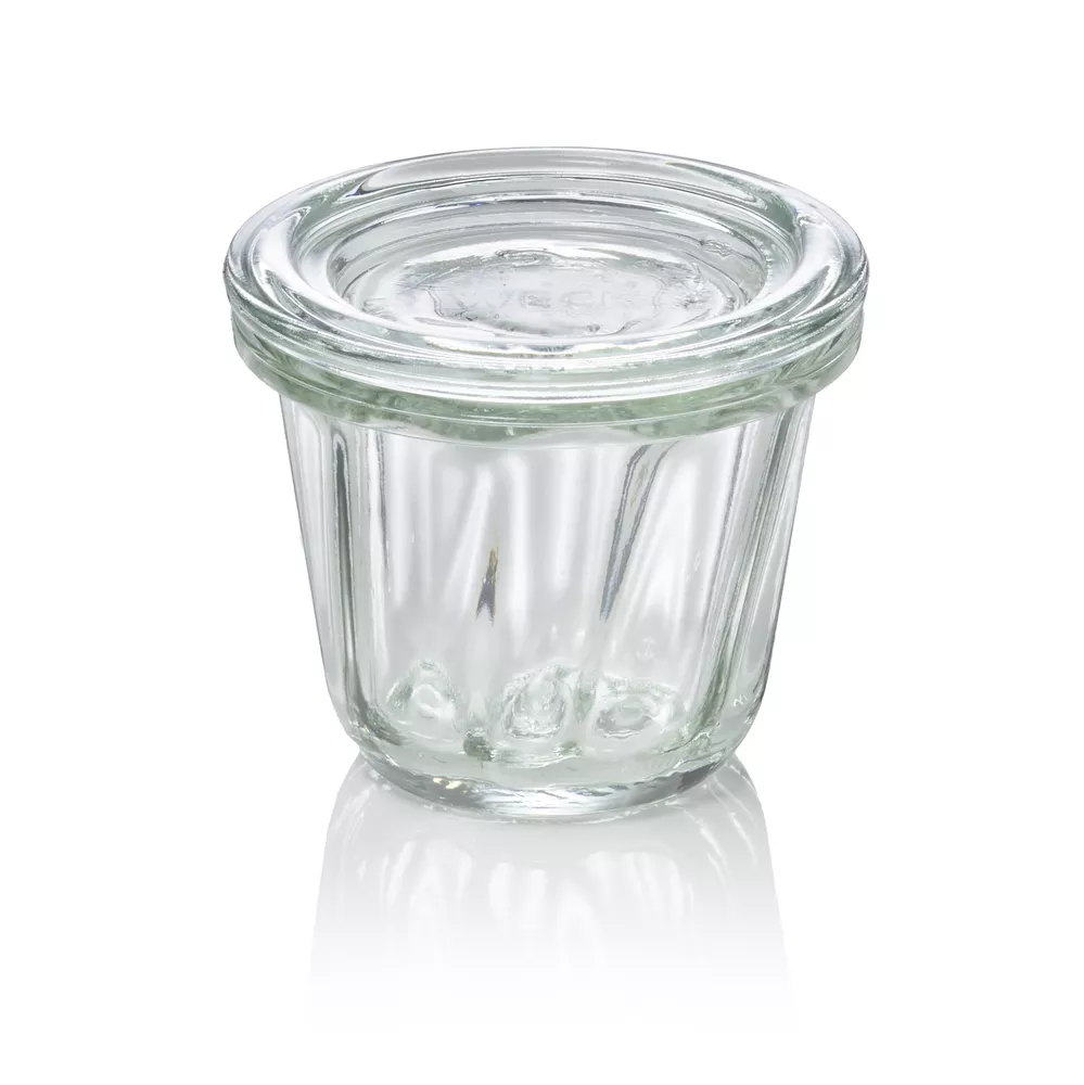 Weckglas Gugelhupfglas 80 ml mit Deckel VPE 12 Stück