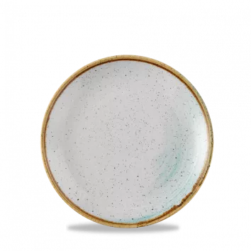 CHURCHILL Stonecast Accents Coupe Plate Ø 16,5 cm Duck Egg Blue