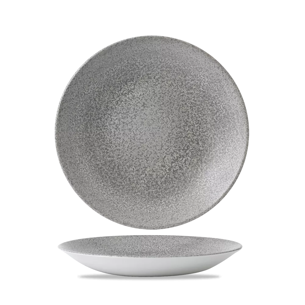 DUDSON EVO ORIGINS Grey Deep Coupe Plate Ø 28,1 cm, GREY