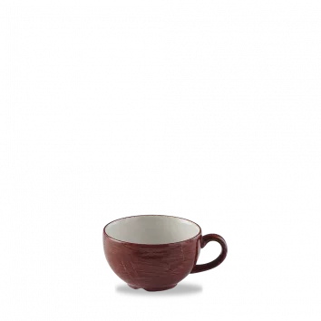 CHURCHILL Stonecast Cappuccino Cup 22,7 cl Rust Red