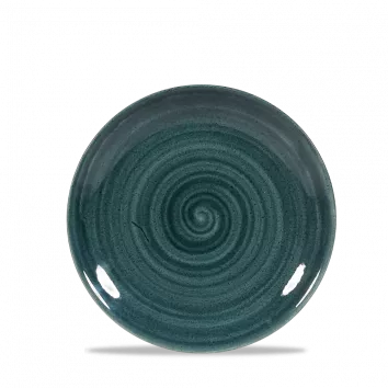 CHURCHILL Stonecast Coupe Plate Ø 16,5 cm Rustic Teal