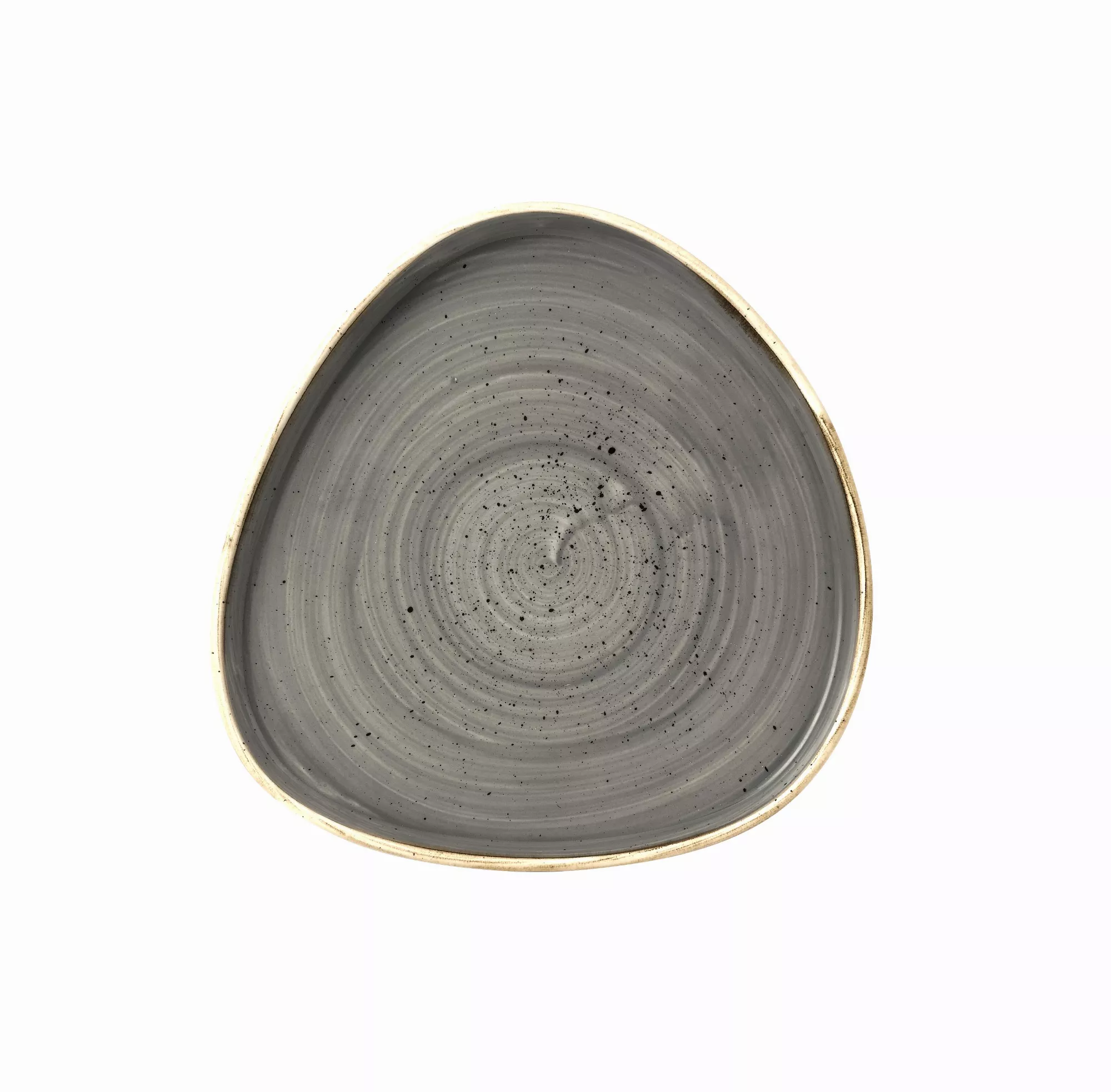 CHURCHILL Stonecast Walled Chefs Triangle Plate