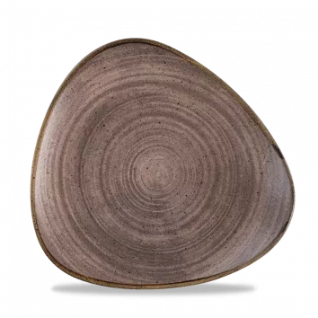 CHURCHILL Raw Triangle Plate 22,9 cm Brown