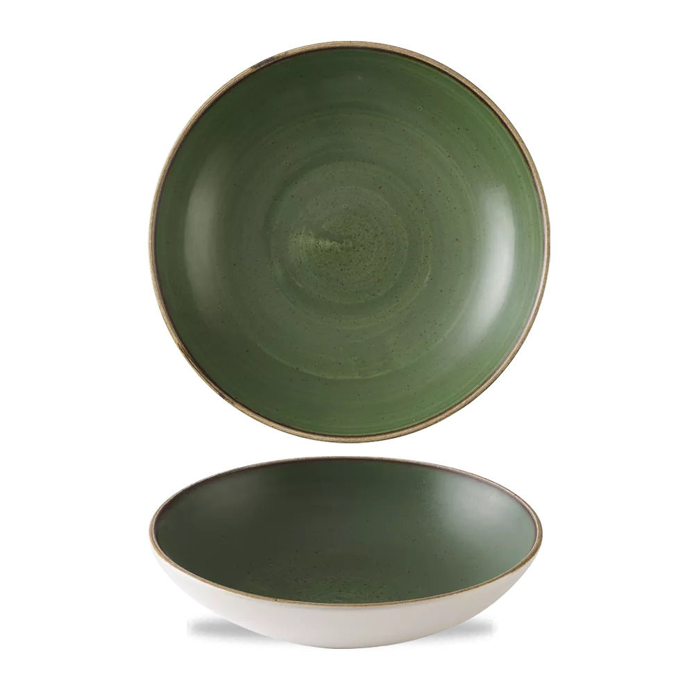 CHURCHILL Stonecast Coupe Bowl 42,6 cl Sorrel Green