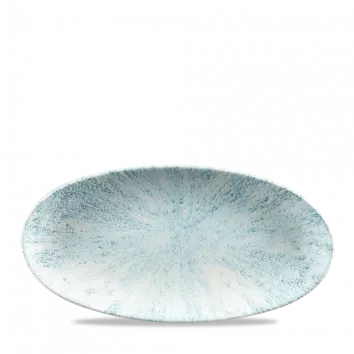 CHURCHILL Stone Chefs`Oval Plate 29,9x15 cm Aquamarine