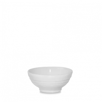 CHURCHILL Bit on the Side Ripple Snack Bowl 17 cl White
