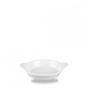 CHURCHILL COOKWARE Mini Round Eared Dish 18 cl Weiß