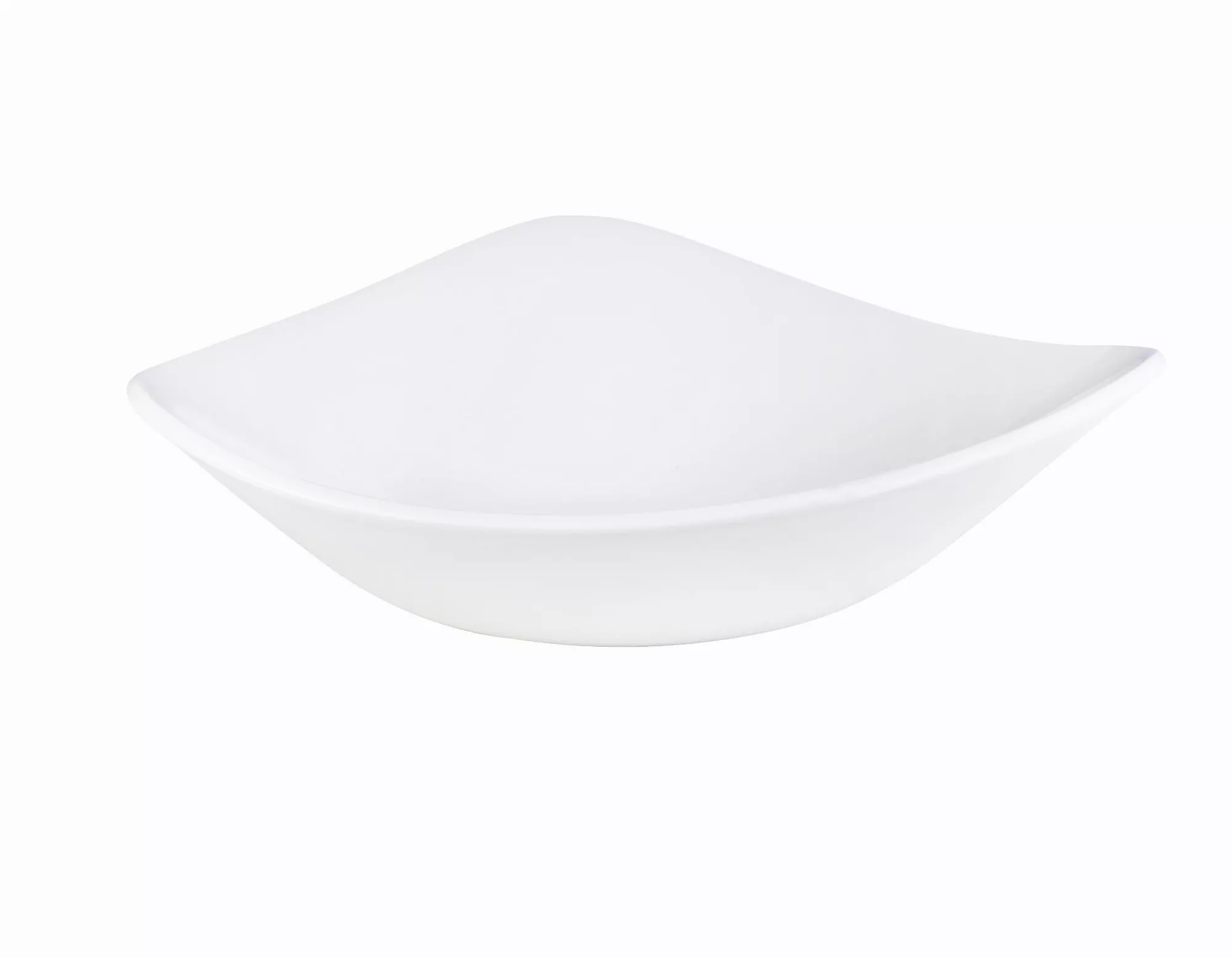 CHURCHILL Vellum™ Triangle Plate, White